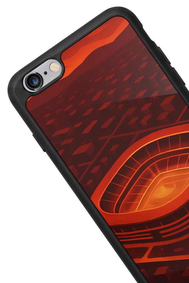 iPhone 6 Plus Uyumlu Aslan Tasarımlı Glossy Premium Kılıf
