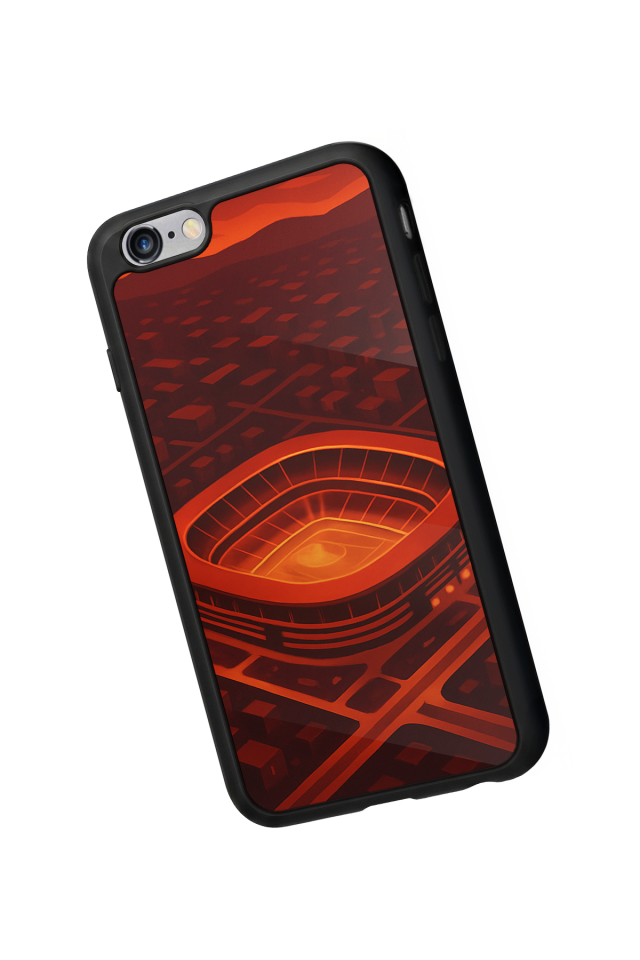 iPhone 6 Plus Uyumlu Aslan Tasarımlı Glossy Premium Kılıf