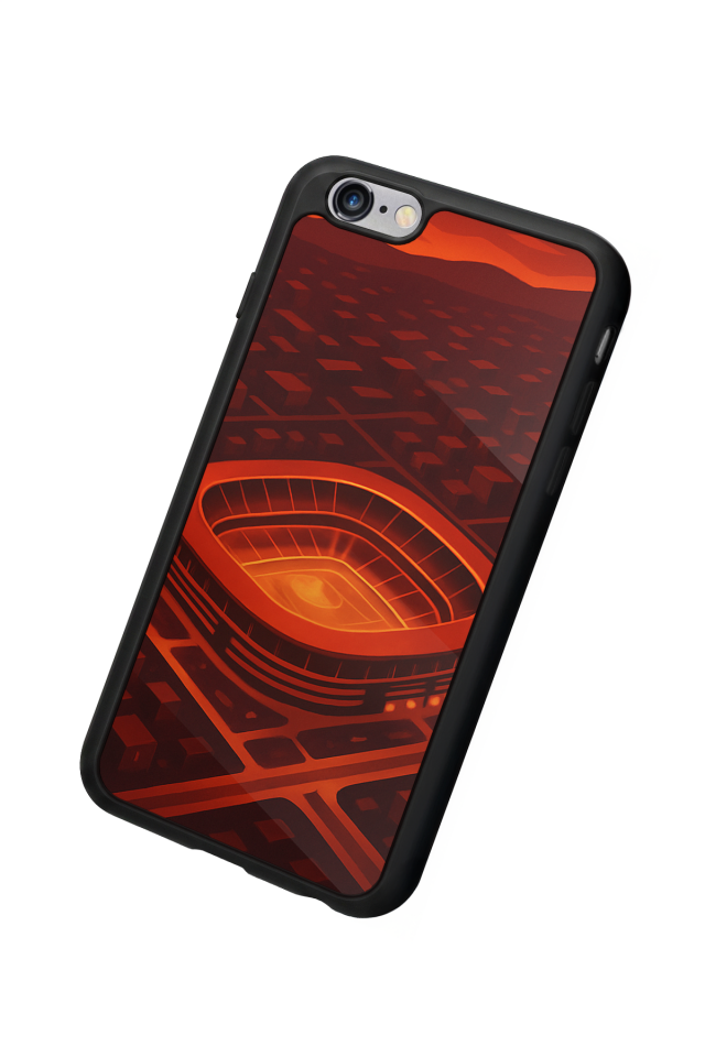 iPhone 6 Plus Uyumlu Aslan Tasarımlı Glossy Premium Kılıf