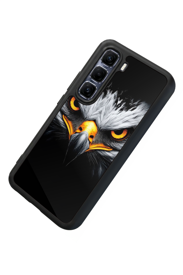 Infinix Hot 60 Pro Plus Uyumlu Besiktas Tasarımlı Glossy Premium Kılıf