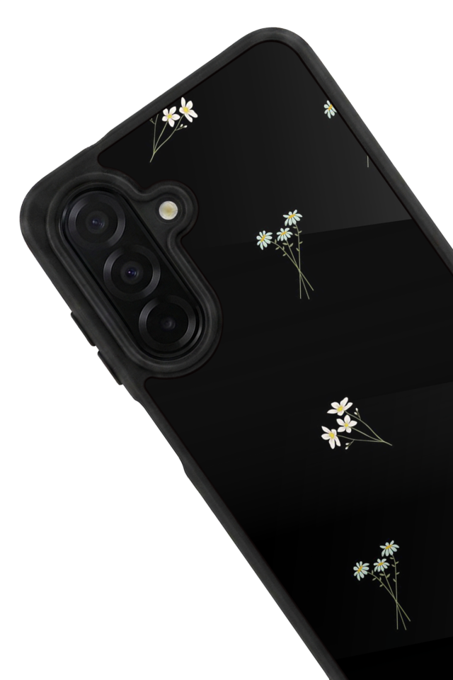 Samsung Galaxy A36 Uyumlu Cicek Tasarımlı Glossy Premium Kılıf