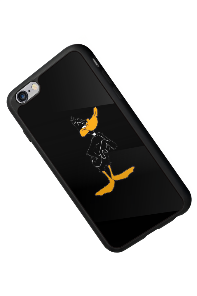 iPhone 6s Plus Uyumlu Daffy duck Tasarımlı Glossy Premium Kılıf