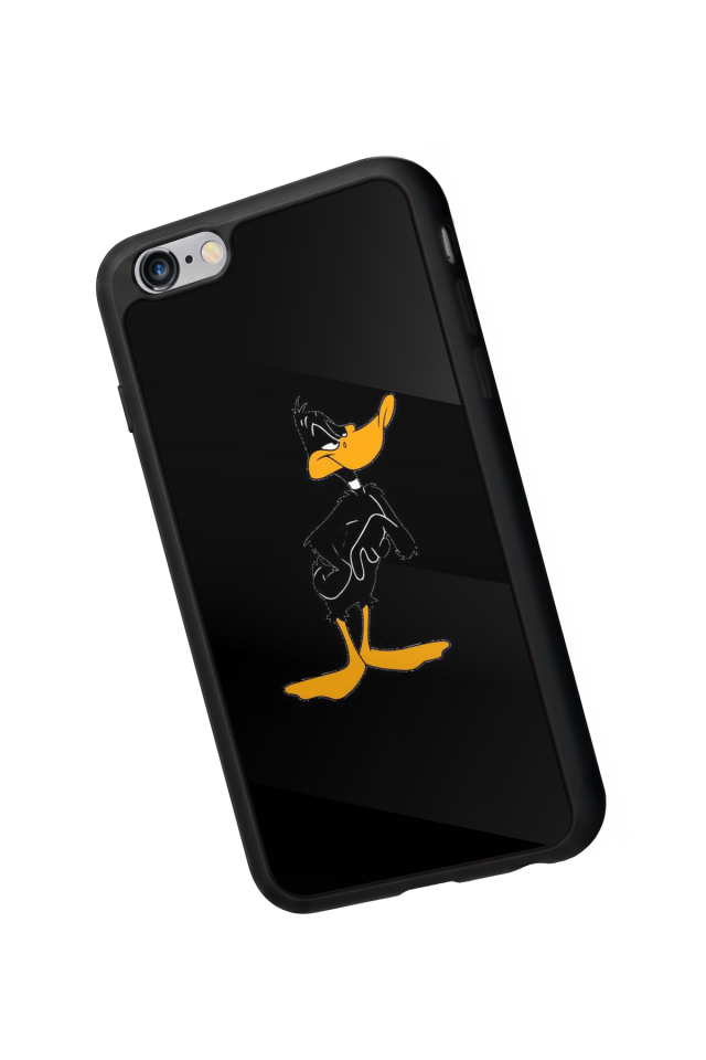 iPhone 6s Plus Uyumlu Daffy duck Tasarımlı Glossy Premium Kılıf