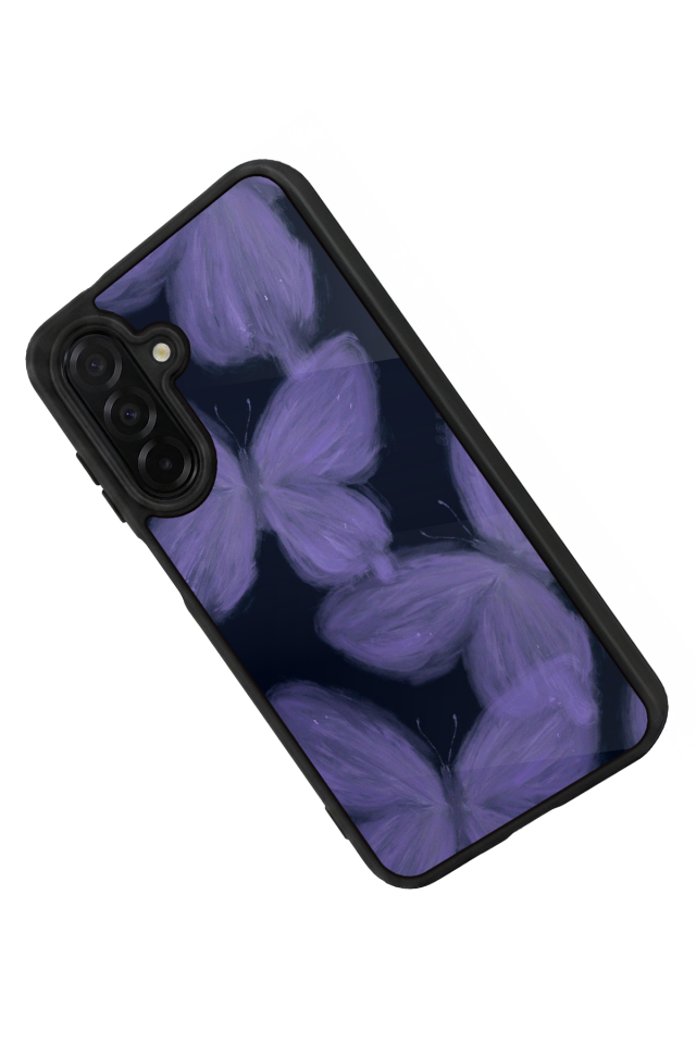 Samsung Galaxy A56 Uyumlu Kelebek Tasarımlı Glossy Premium Kılıf