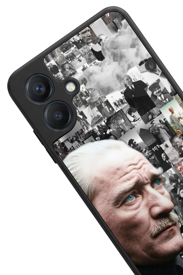 Samsung Galaxy A07 Uyumlu Mustafa Kemal Ataturk Tasarımlı Glossy Premium Kılıf