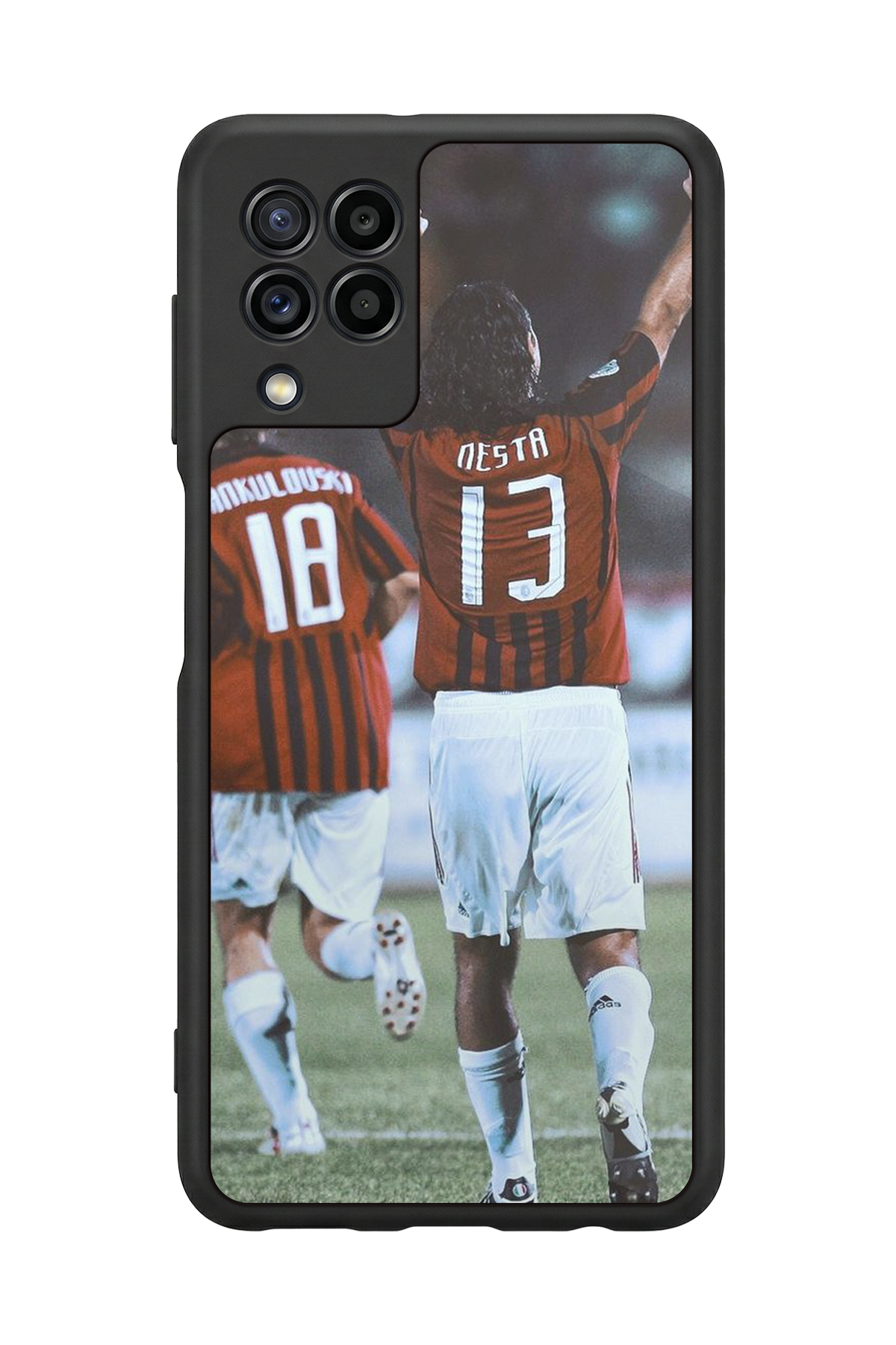 Samsung Galaxy M22 Uyumlu Nesta Tasarımlı Glossy Premium Kılıf