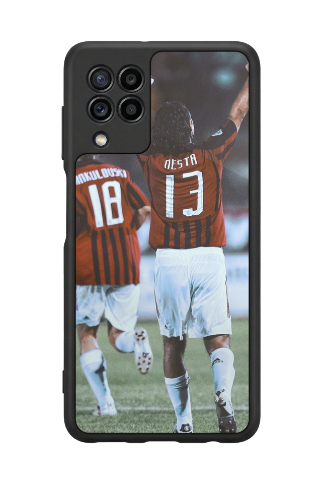 Samsung Galaxy M22 Uyumlu Nesta Tasarımlı Glossy Premium Kılıf