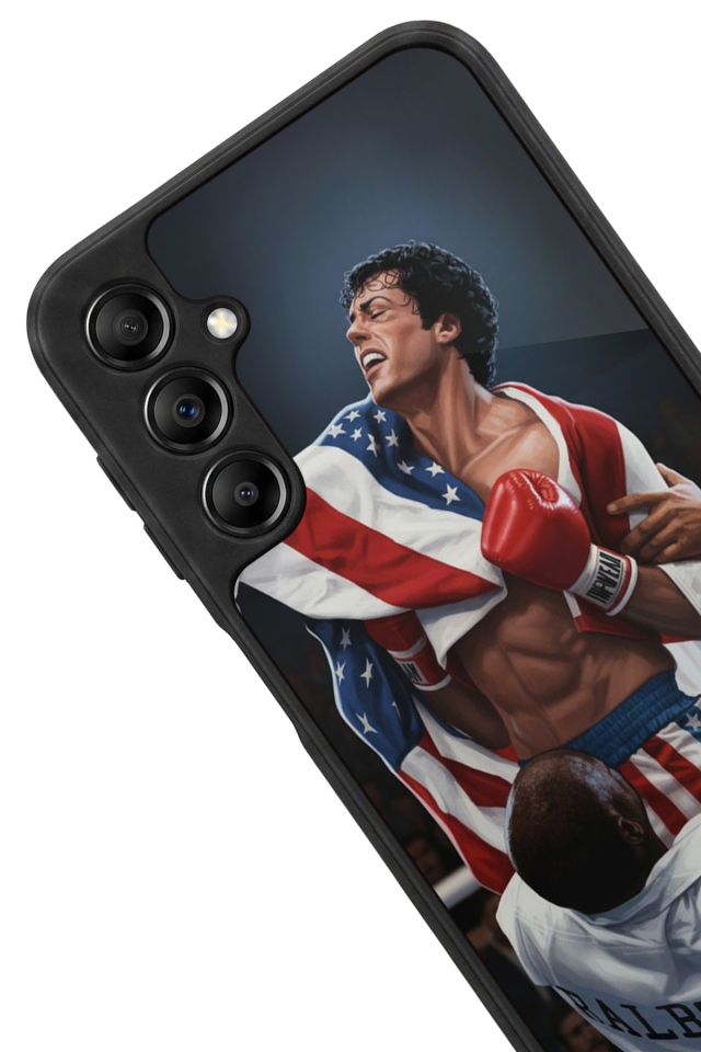 Samsung Galaxy A14 Uyumlu Rocky Tasarımlı Glossy Premium Kılıf