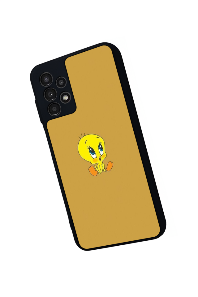 Samsung Galaxy A13 Uyumlu Tweety Tasarımlı Glossy Premium Kılıf