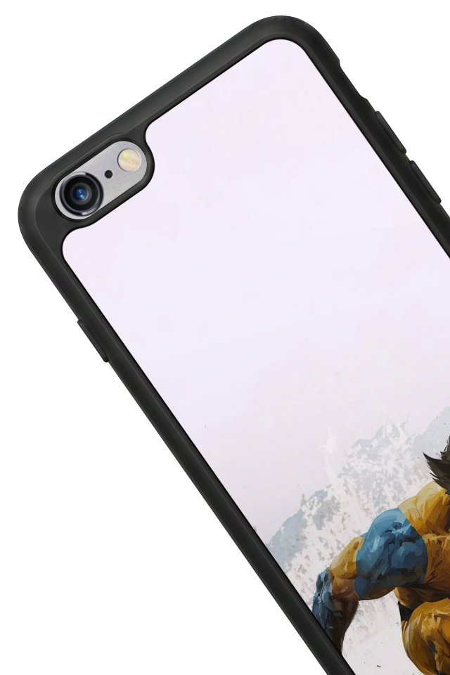 iPhone 6 Plus Uyumlu Wolverine Tasarımlı Glossy Premium Kılıf