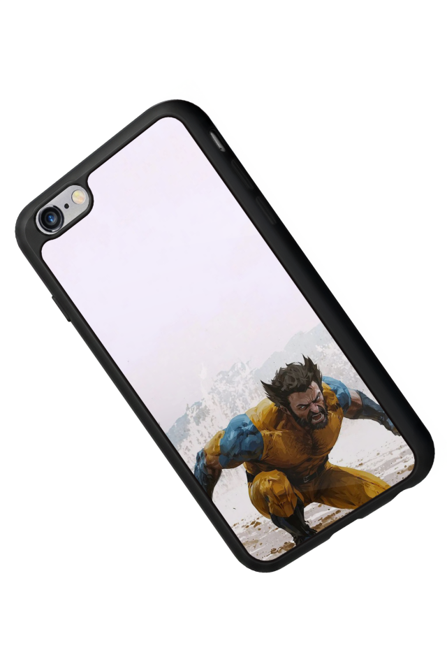 iPhone 6 Plus Uyumlu Wolverine Tasarımlı Glossy Premium Kılıf