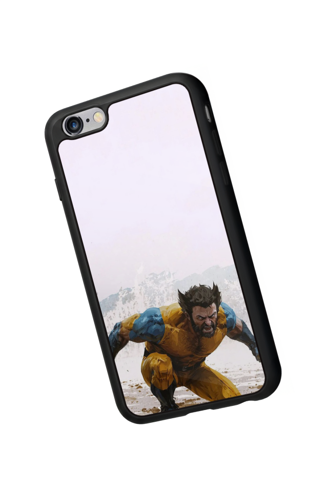 iPhone 6 Plus Uyumlu Wolverine Tasarımlı Glossy Premium Kılıf