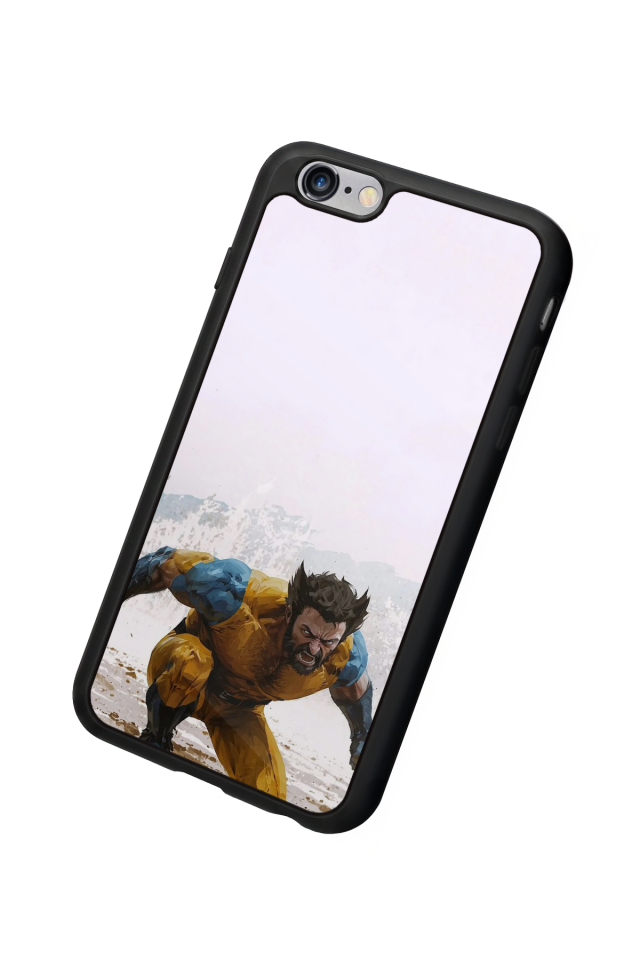 iPhone 6 Plus Uyumlu Wolverine Tasarımlı Glossy Premium Kılıf