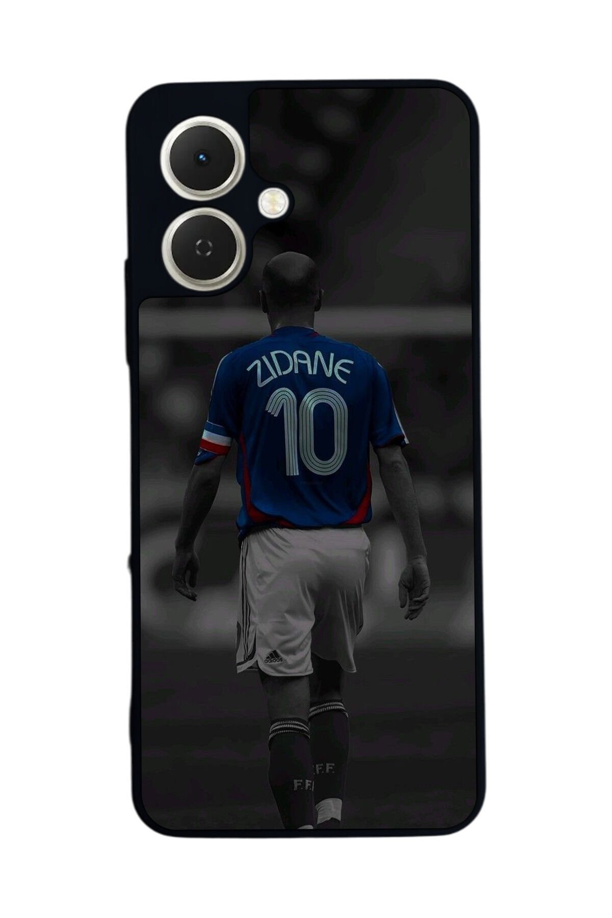 Tecno Spark GO 2 Uyumlu Zidane Tasarımlı Glossy Premium Kılıf