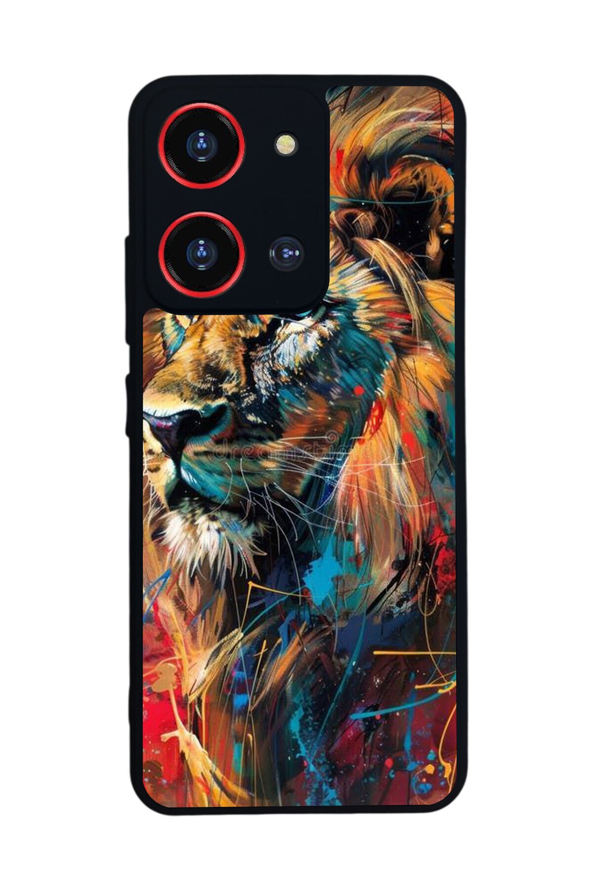 Reeder S19 Max Pro S ZOOM Uyumlu Aslan Tasarımlı Glossy Premium Kılıf