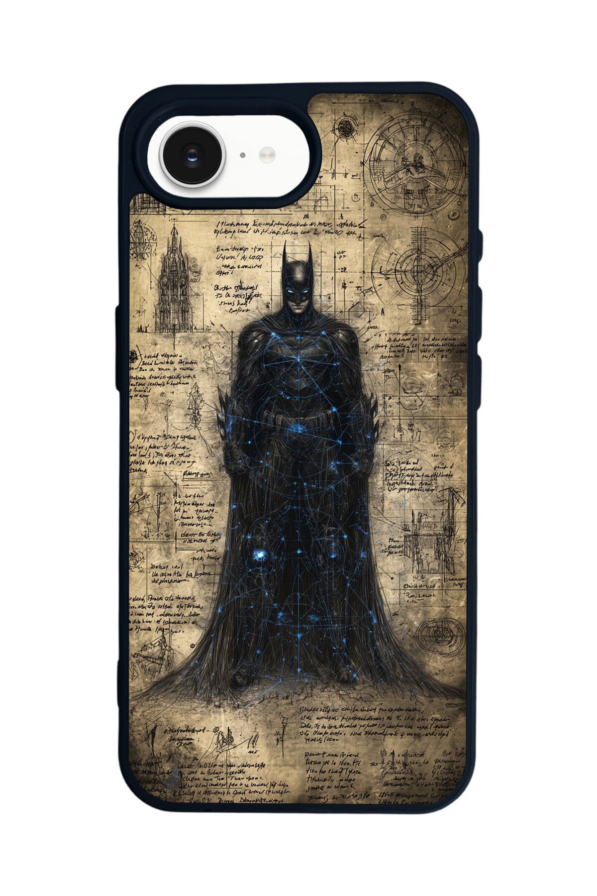 iPhone 16E Uyumlu Batman Tasarımlı Glossy Premium Kılıf