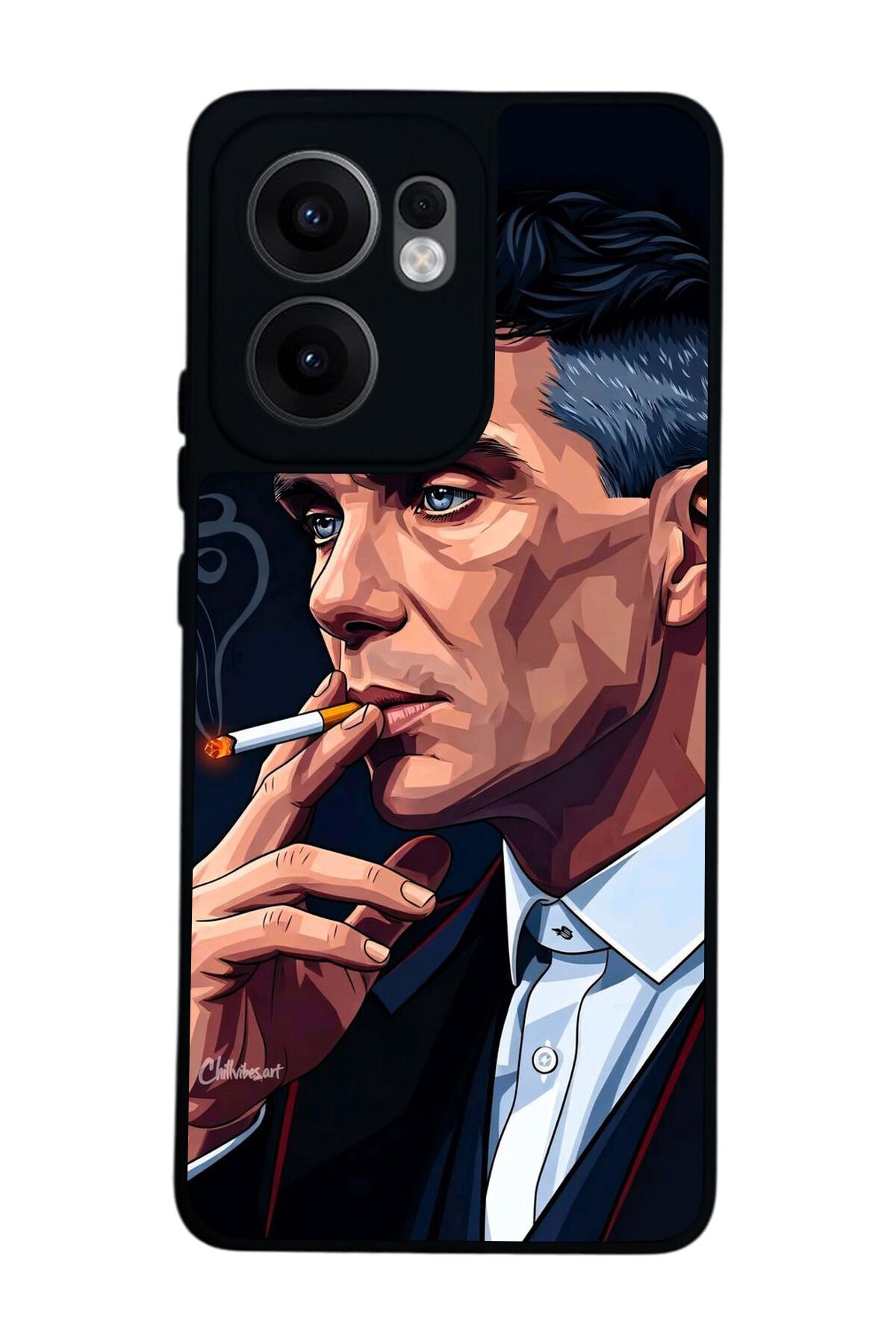 Oppo Reno 13F Uyumlu Peaky Blinders Tasarımlı Glossy Premium Kılıf