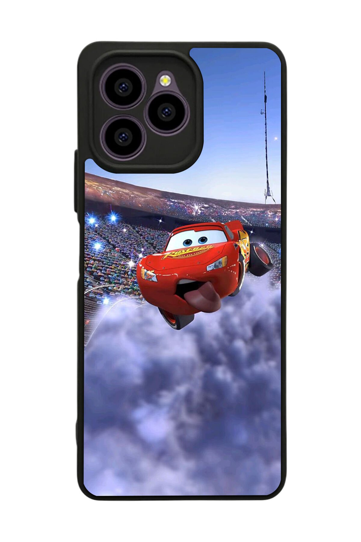 Omix X6 Uyumlu Şimsek McQueen Tasarımlı Glossy Premium Kılıf
