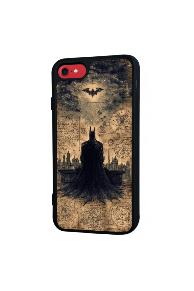 iPhone SE Uyumlu Batman Tasarımlı Glossy Premium Kılıf