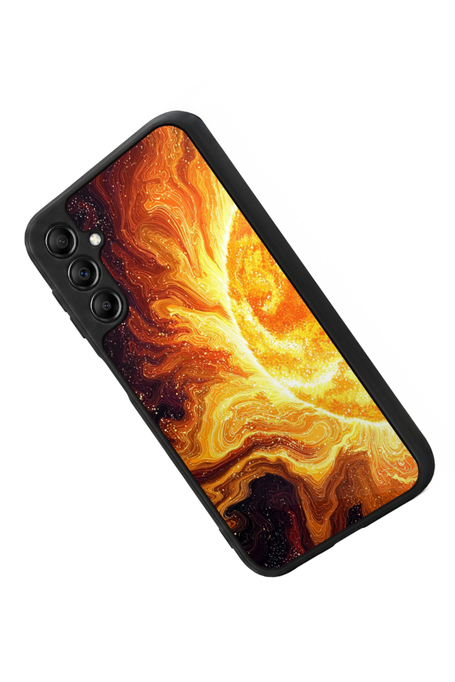 Samsung Galaxy A14 Uyumlu Güneş Tasarımlı Glossy Premium Kılıf