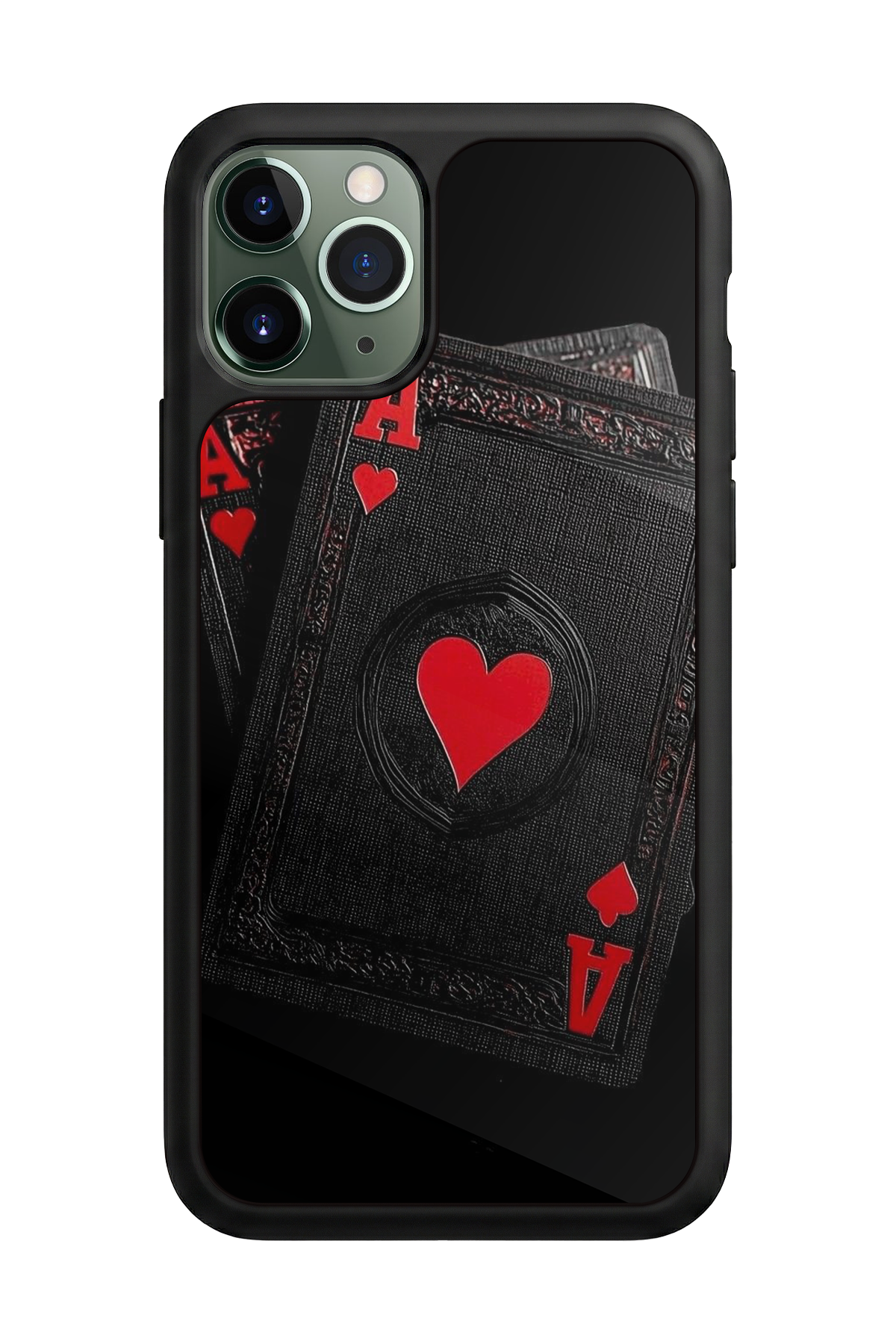 iPhone 11 Pro Max Uyumlu Kart Tasarımlı Glossy Premium Kılıf