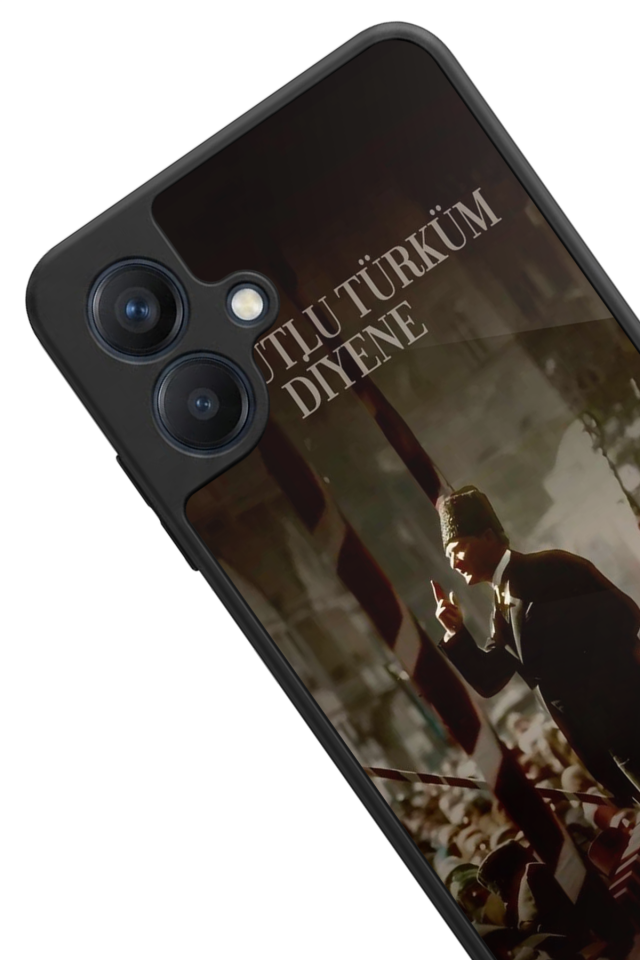 Samsung Galaxy A07 Uyumlu Mustafa Kemal Ataturk Tasarımlı Glossy Premium Kılıf