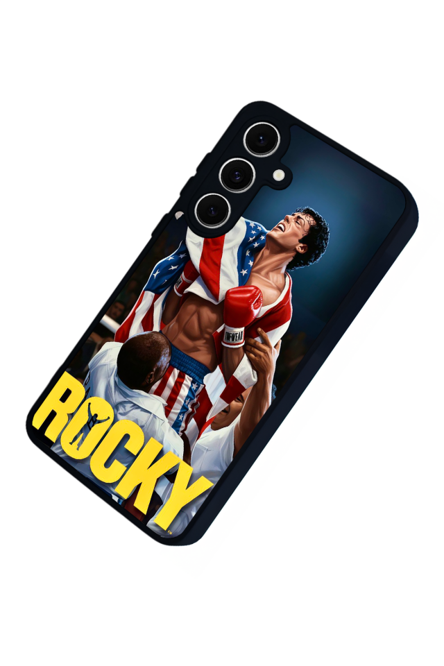 Samsung Galaxy S24 FE Uyumlu Rocky Tasarımlı Glossy Premium Kılıf