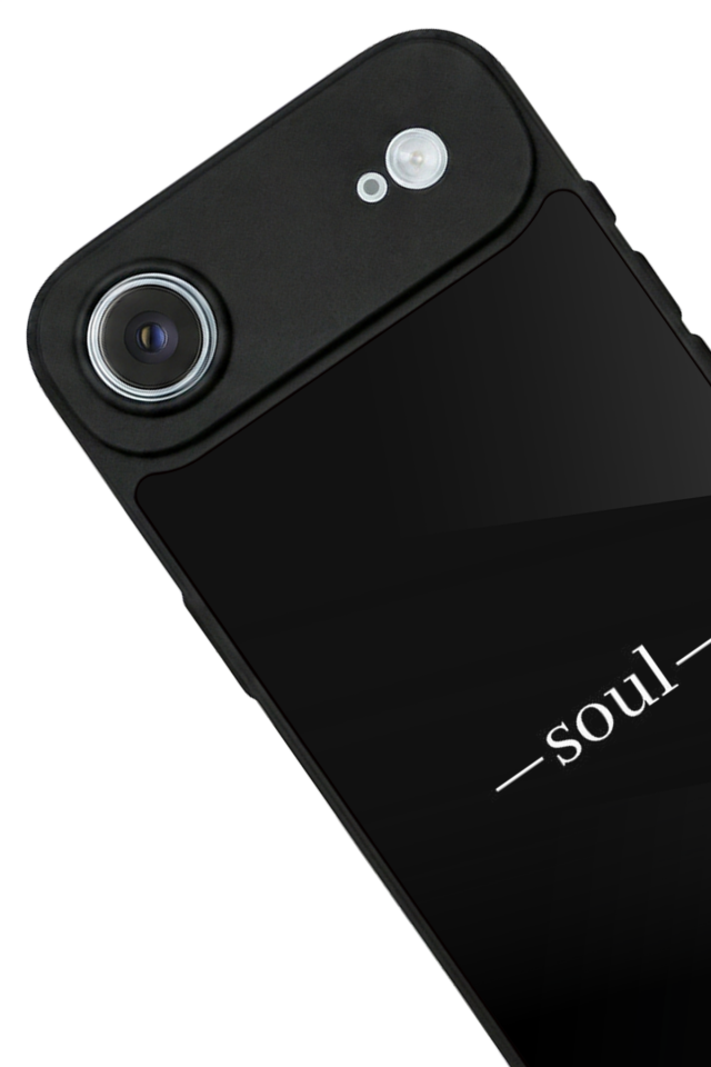 iPhone 17 Air Uyumlu SOUL Tasarımlı Glossy Premium Kılıf