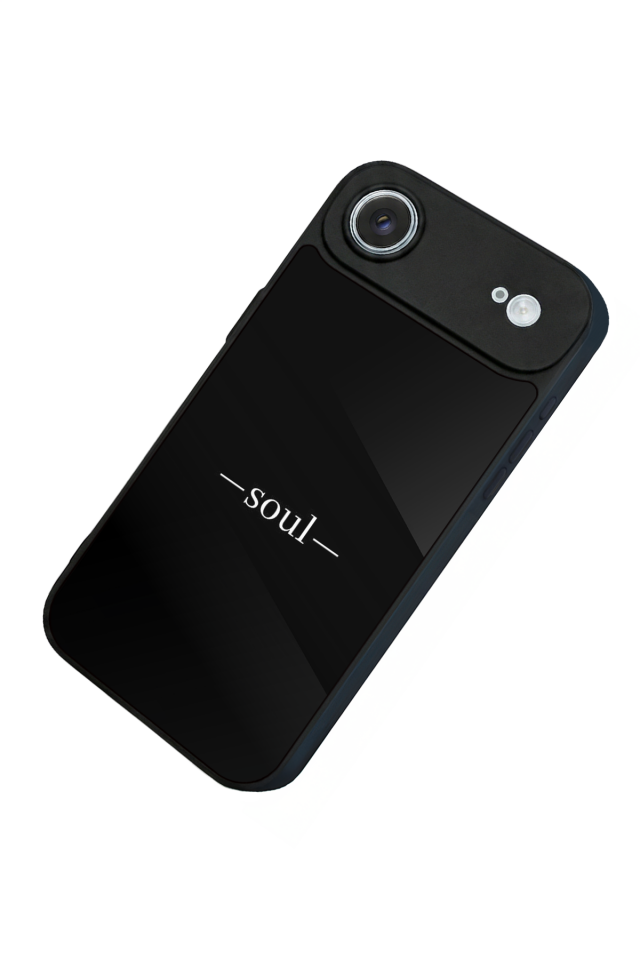 iPhone 17 Air Uyumlu SOUL Tasarımlı Glossy Premium Kılıf
