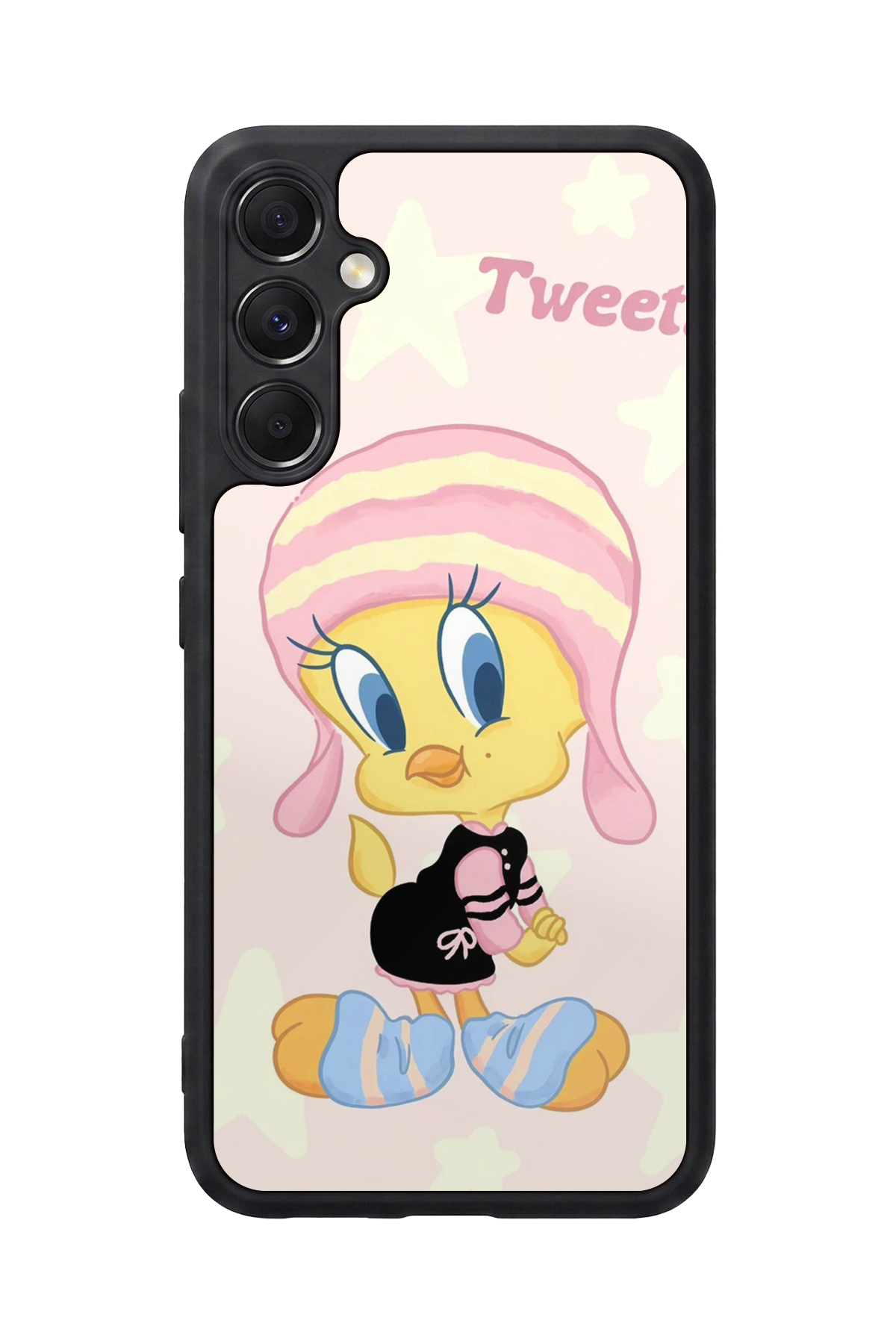 Samsung Galaxy M34 Uyumlu Tweety Tasarımlı Glossy Premium Kılıf