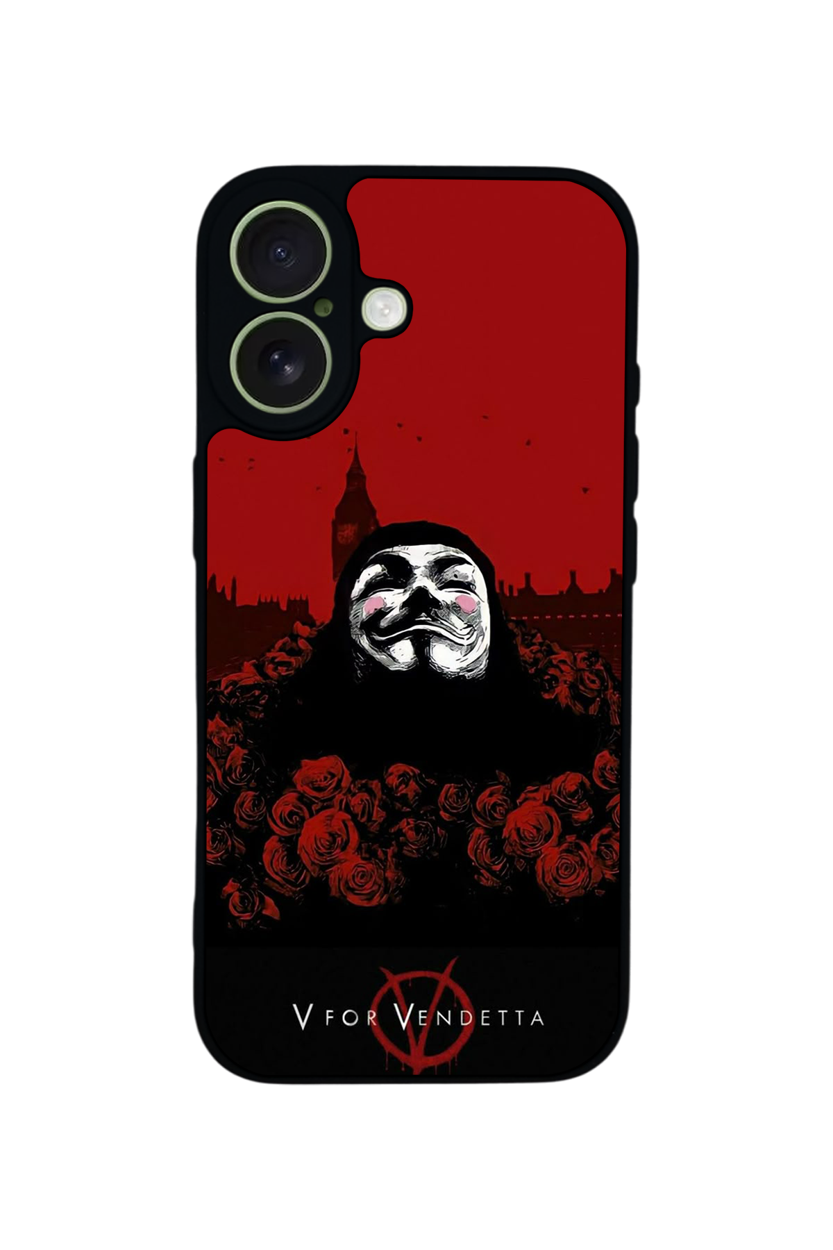 iPhone 17 Uyumlu Vendetta Tasarımlı Glossy Premium Kılıf