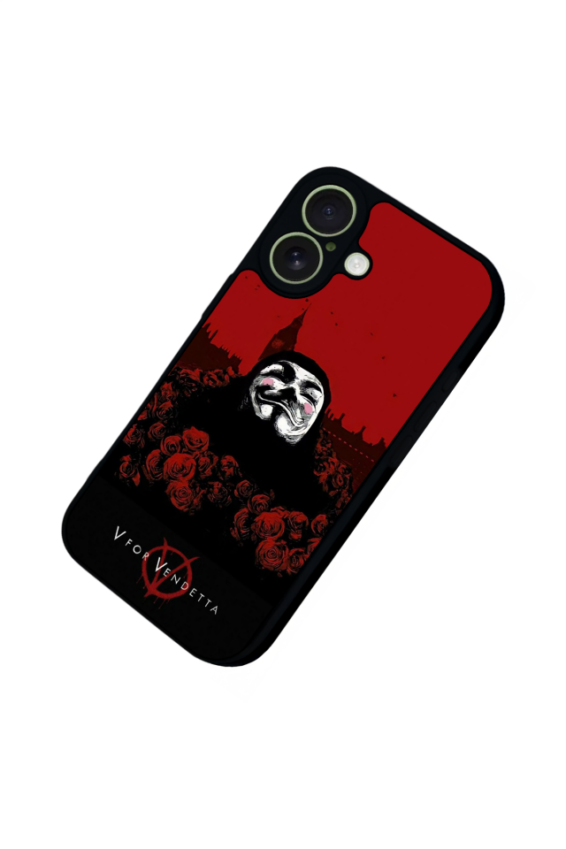 iPhone 17 Uyumlu Vendetta Tasarımlı Glossy Premium Kılıf