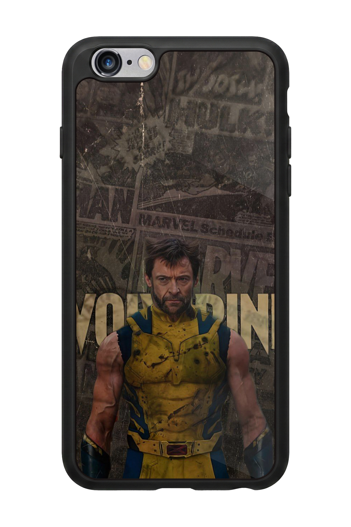iPhone 6 Plus Uyumlu Wolverine Tasarımlı Glossy Premium Kılıf