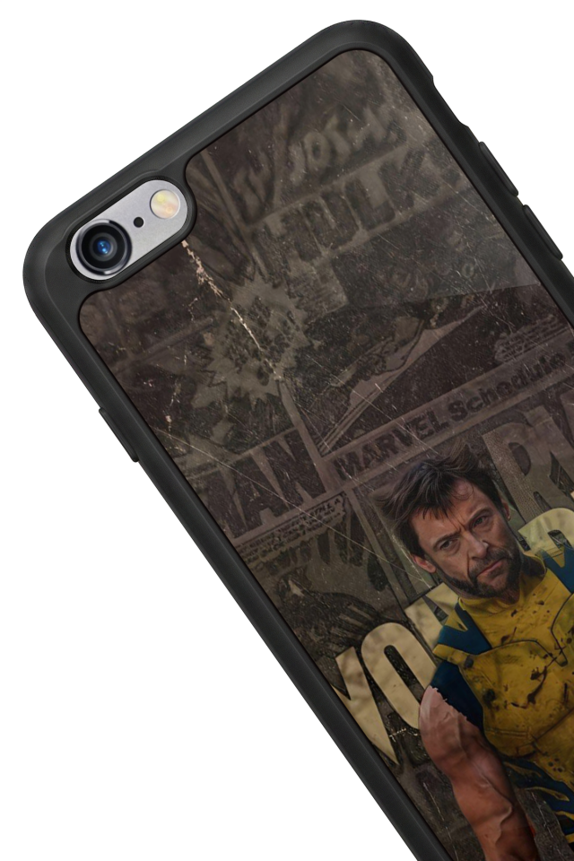 iPhone 6 Plus Uyumlu Wolverine Tasarımlı Glossy Premium Kılıf
