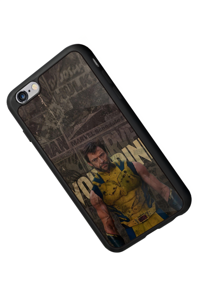 iPhone 6 Plus Uyumlu Wolverine Tasarımlı Glossy Premium Kılıf