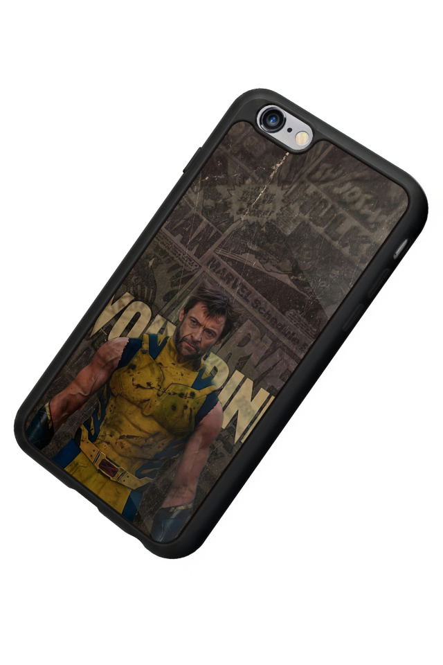 iPhone 6 Plus Uyumlu Wolverine Tasarımlı Glossy Premium Kılıf