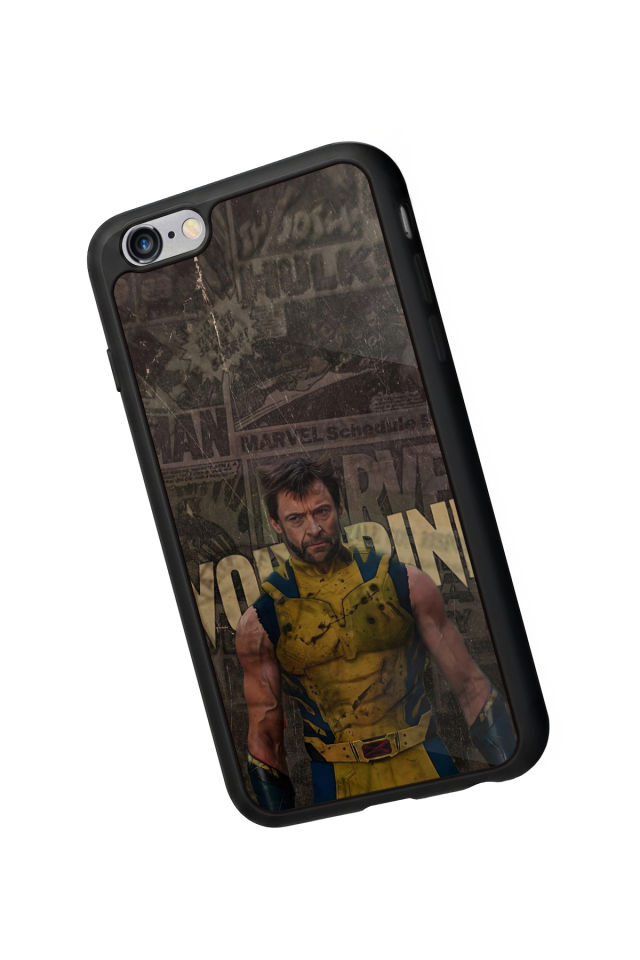 iPhone 6 Plus Uyumlu Wolverine Tasarımlı Glossy Premium Kılıf