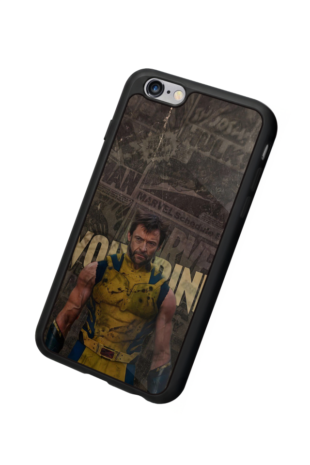 iPhone 6 Plus Uyumlu Wolverine Tasarımlı Glossy Premium Kılıf