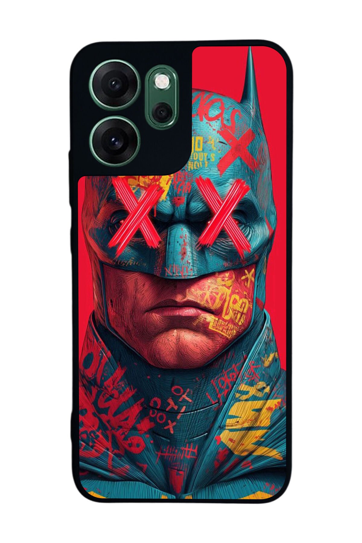 Oppo Reno 14F Uyumlu Batman Tasarımlı Glossy Premium Kılıf