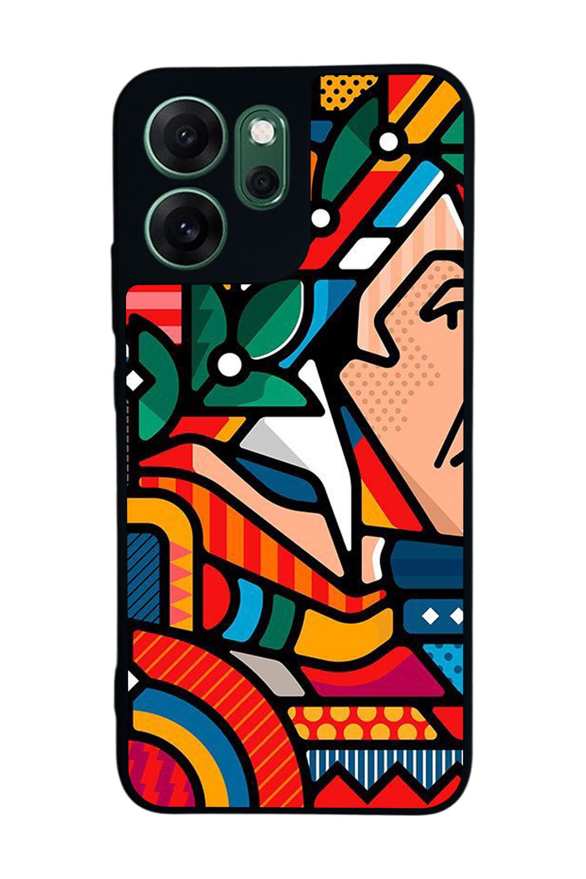 Oppo Reno 14F Uyumlu Kılıf – Yumuşak Silikon, Koruyucu, Şok Emici Kapak