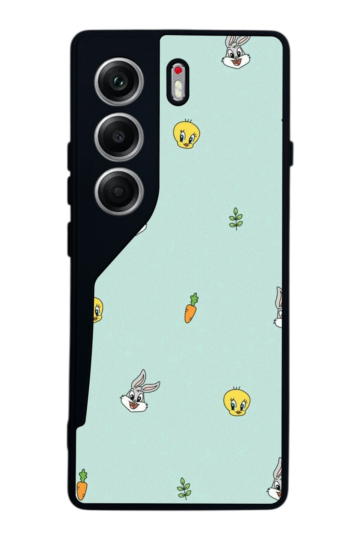 Tecno Camon 40 Uyumlu Tweety Tasarımlı Glossy Premium Kılıf
