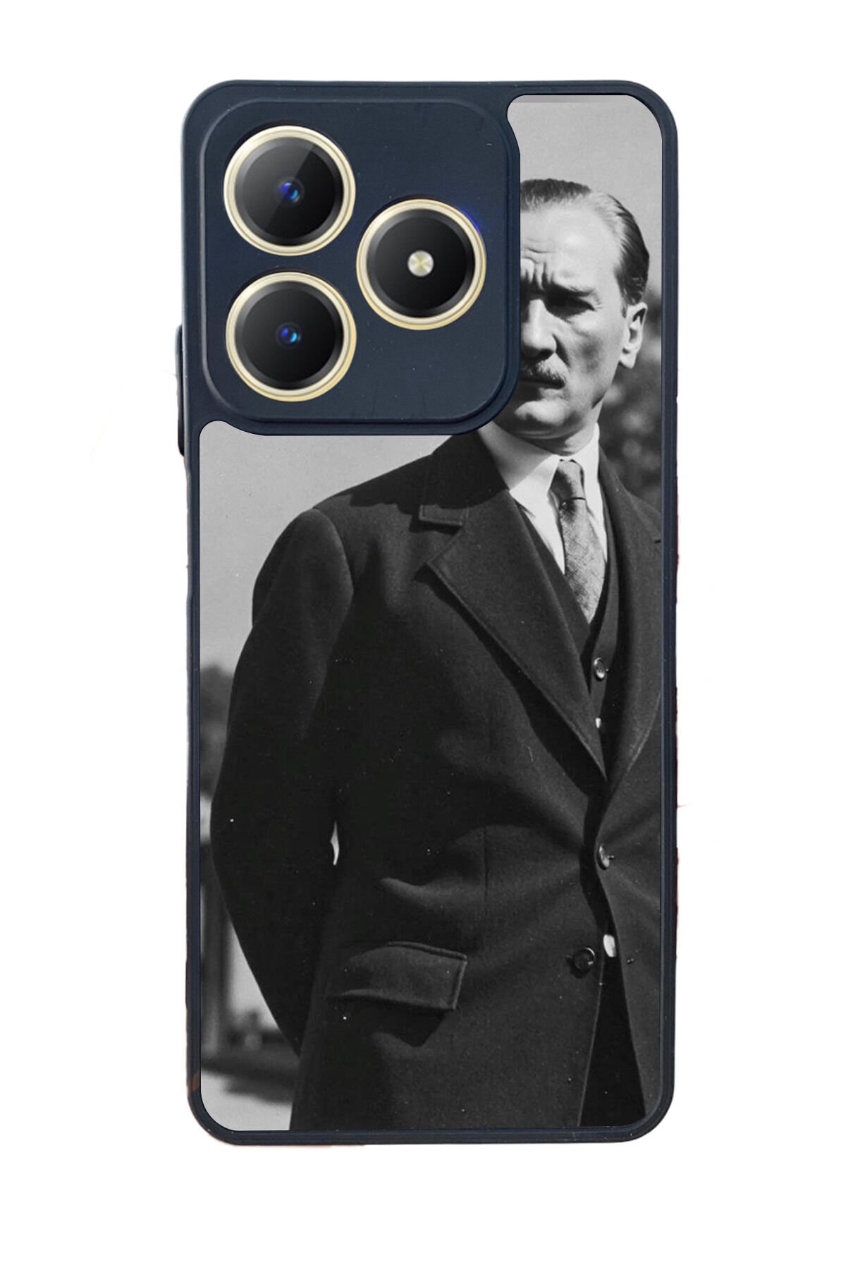 Realme C63 Mat Uyumlu Siyah Kılıf – Yumuşak Silikon, Koruyucu, Şok Emici Kapak