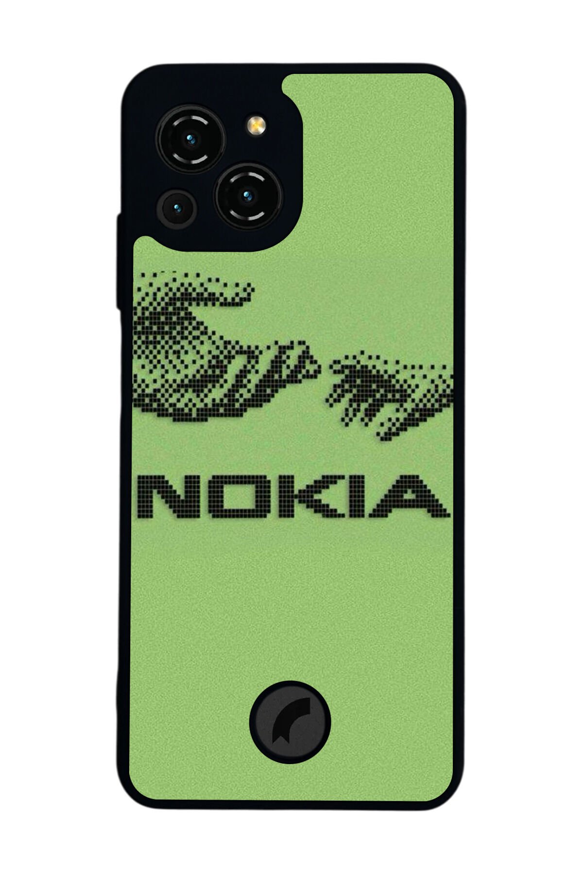 Reeder S23 Pro Max Uyumlu Nokia Tasarımlı Glossy Premium Kılıf