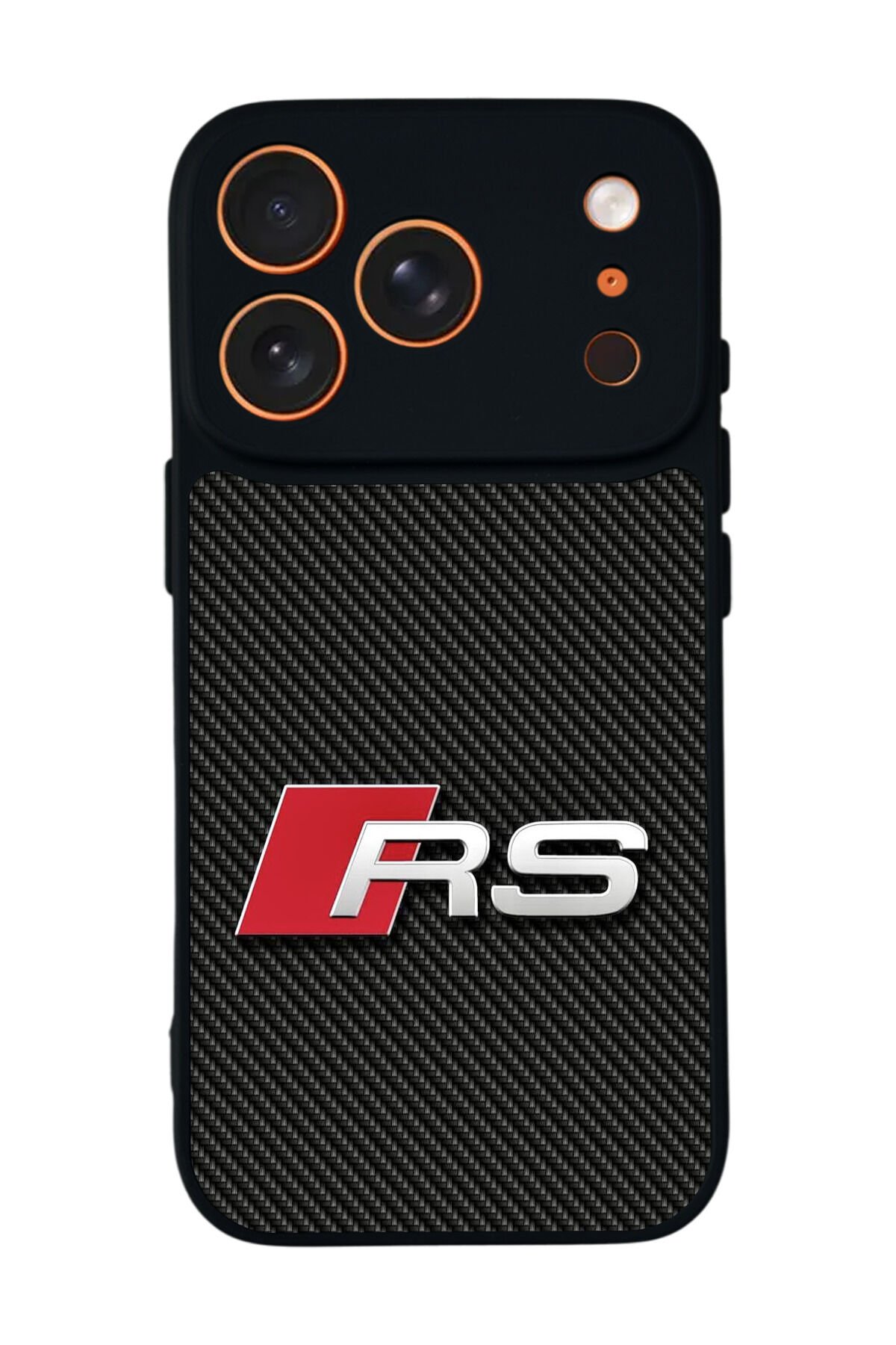 iPhone 17 Pro Uyumlu Audi Tasarımlı Glossy Premium Kılıf