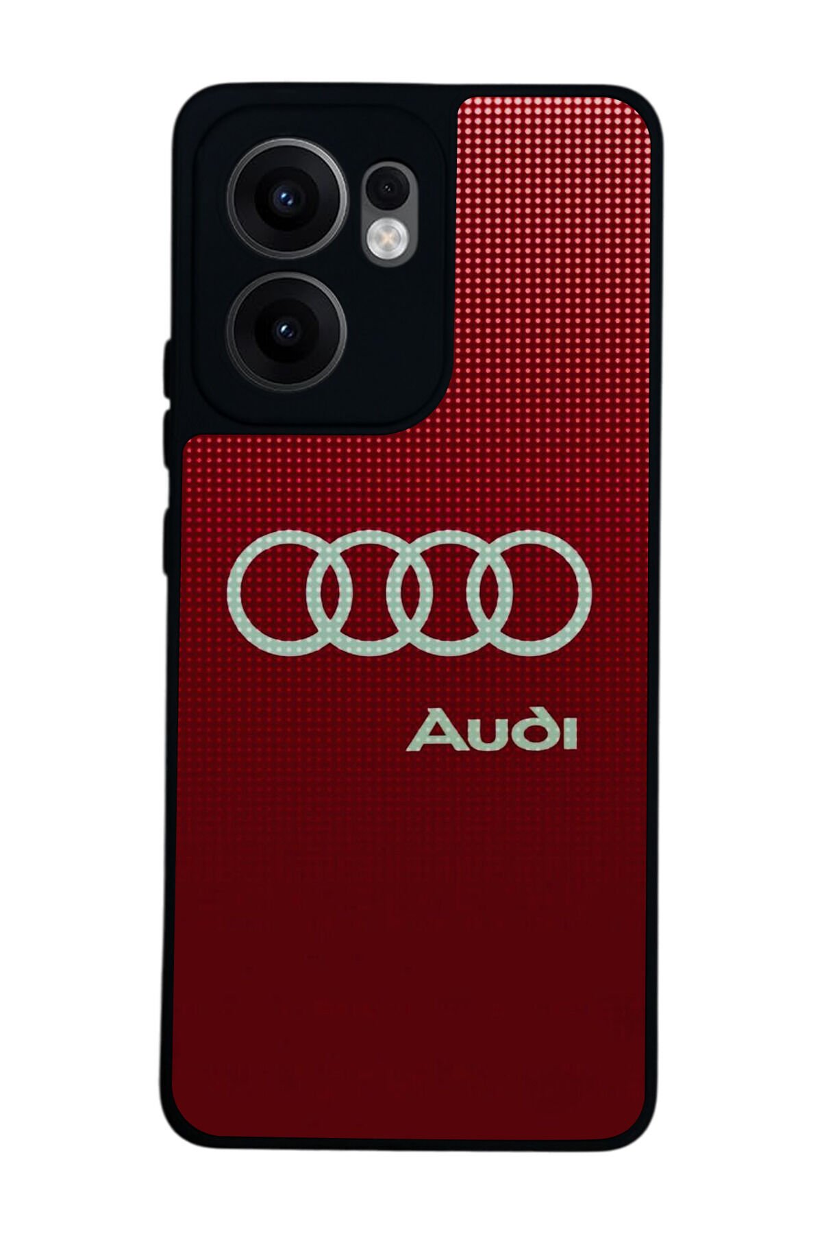 Oppo Reno 13F Uyumlu Audi Tasarımlı Glossy Premium Kılıf