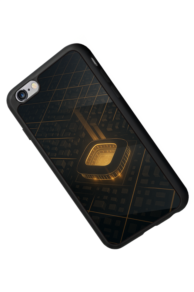 iPhone 6 Plus Uyumlu Aslan Tasarımlı Glossy Premium Kılıf
