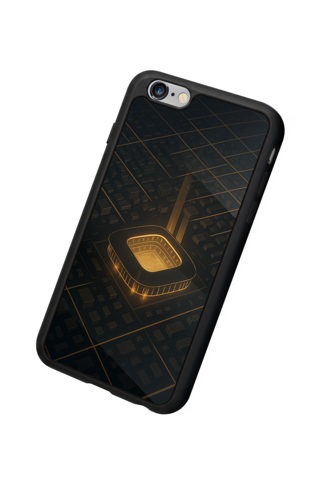 iPhone 6 Plus Uyumlu Aslan Tasarımlı Glossy Premium Kılıf
