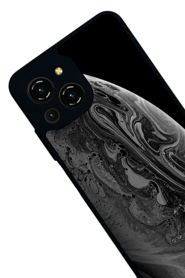 Reeder S23 Pro Max Uyumlu Ay Tasarımlı Glossy Premium Kılıf