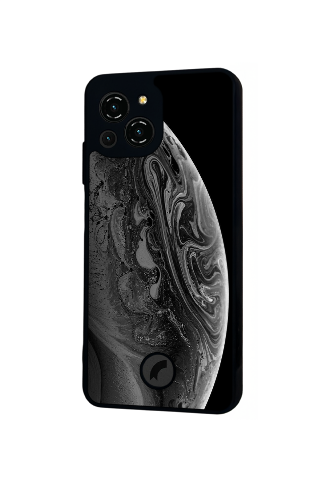 Reeder S23 Pro Max Uyumlu Ay Tasarımlı Glossy Premium Kılıf