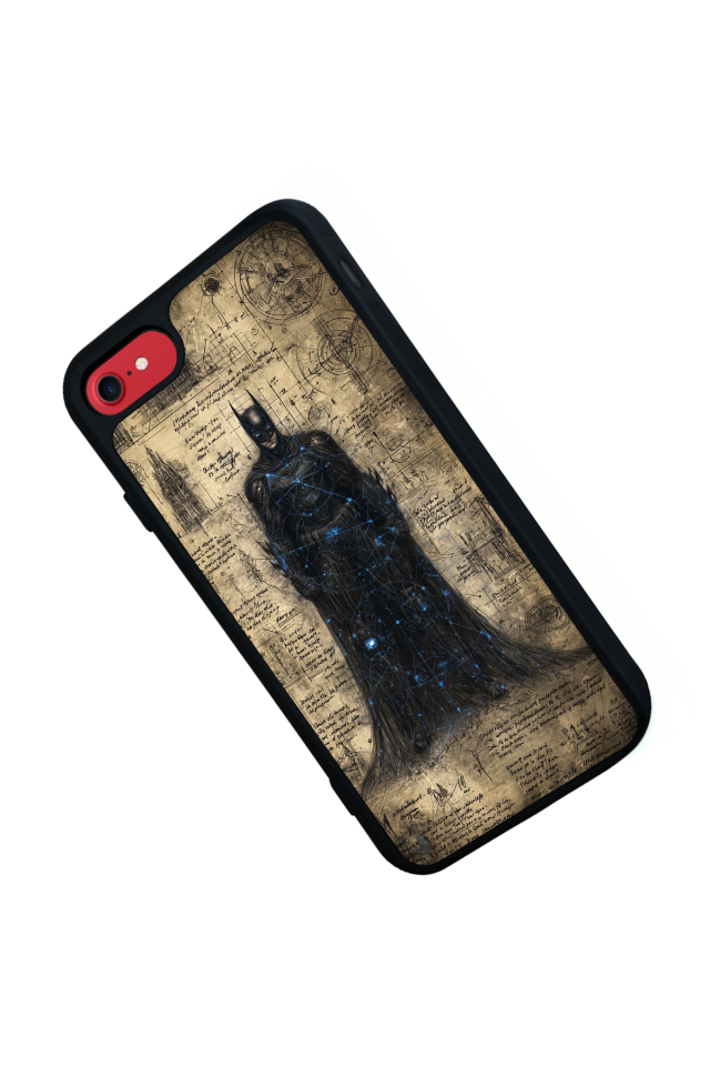 iPhone SE Uyumlu Batman Tasarımlı Glossy Premium Kılıf